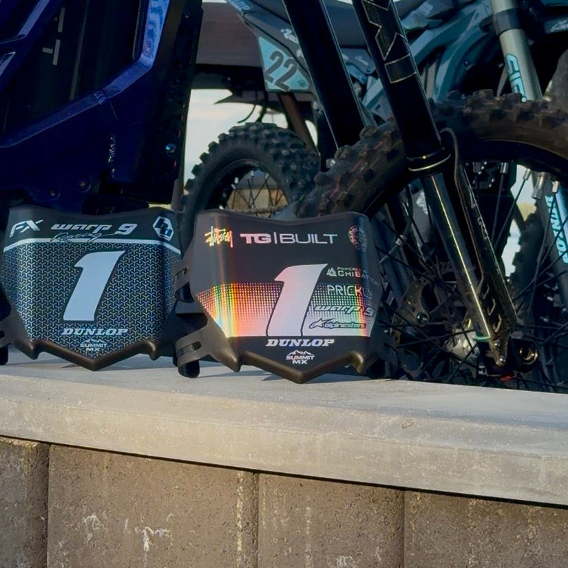Horizon Decal for Motocutz Number Plate — view 2