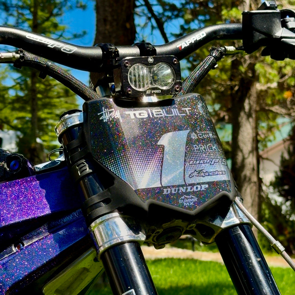 Motocutz Number Plate Decal – Horizon | Summit MX