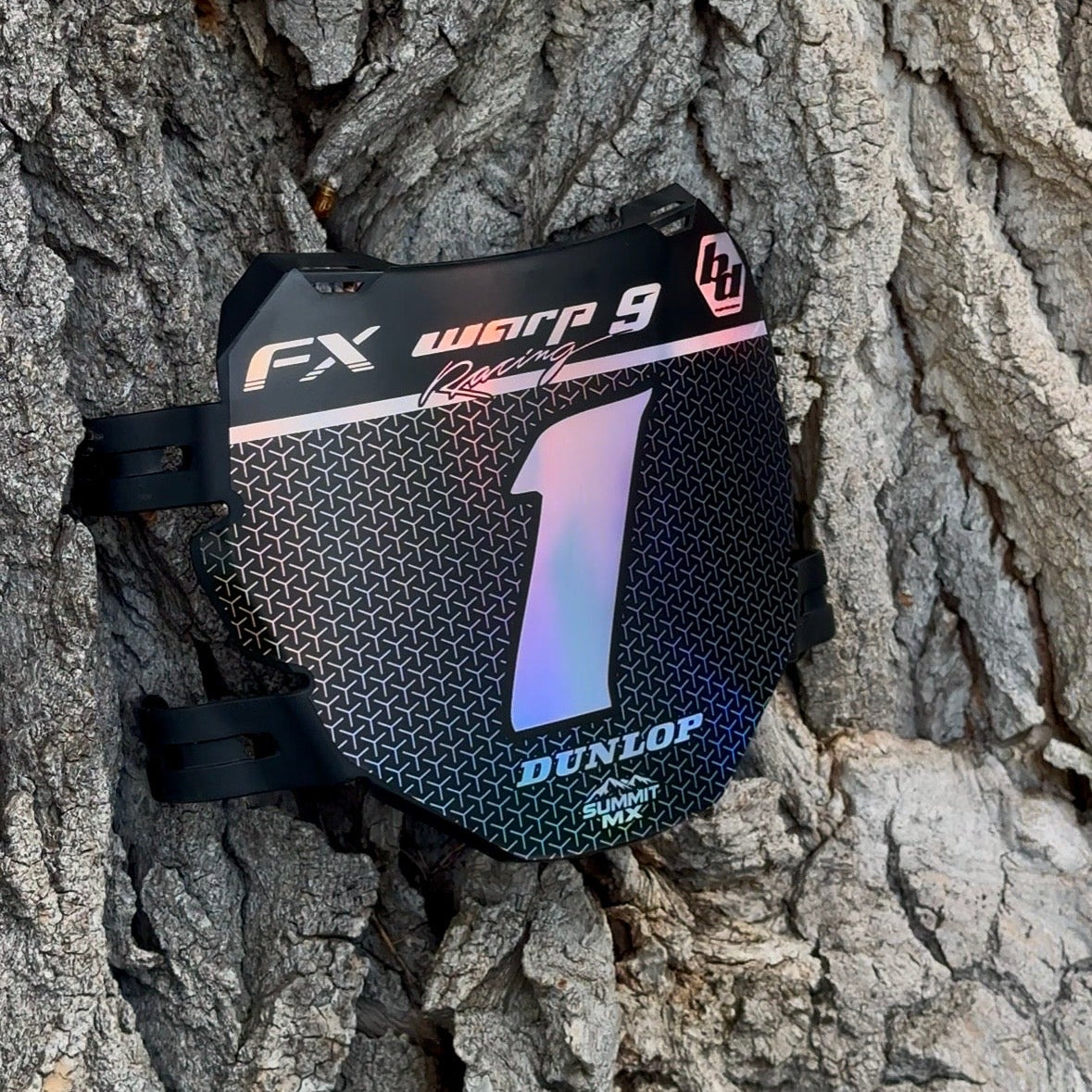 Vertex Decal for Motocutz Number Plate — view 3