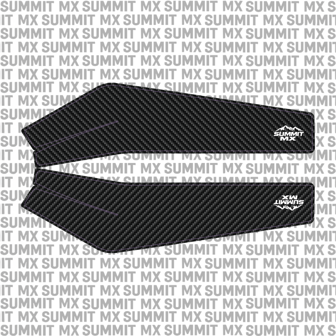 RTR swing arm decal carbon fiber design — Summit MX