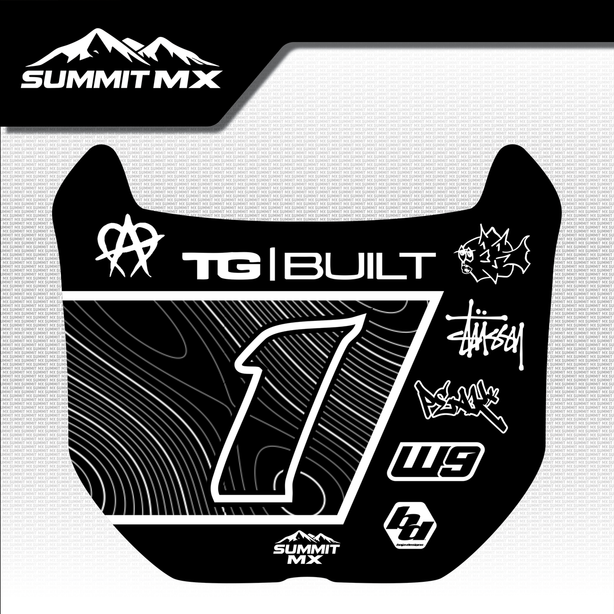 Switchback Decal for Rerode Number Plate