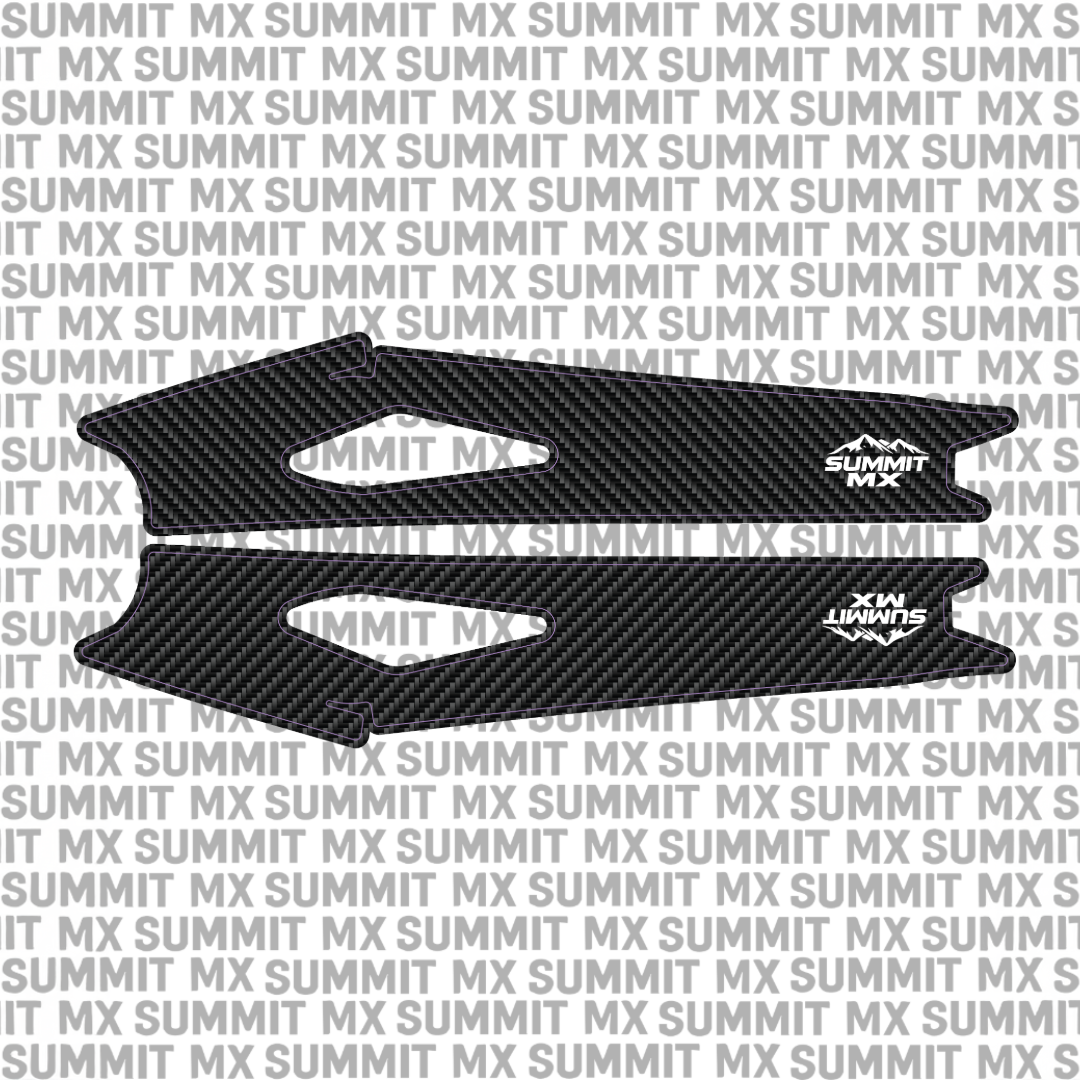Surron Hyper Bee swing arm decal carbon fiber design — Summit MX