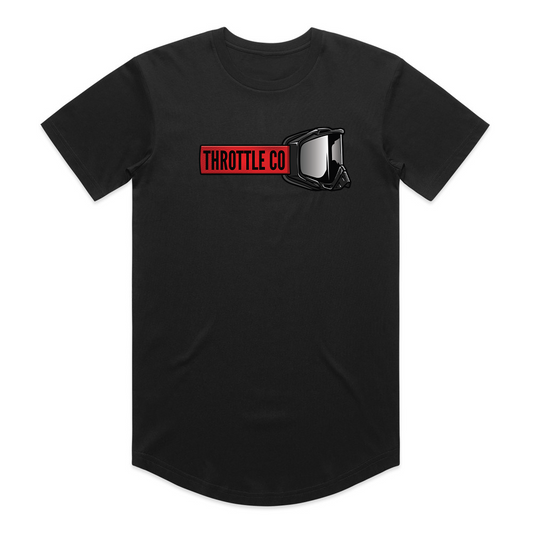 Throttle Co Red Goggles Tee