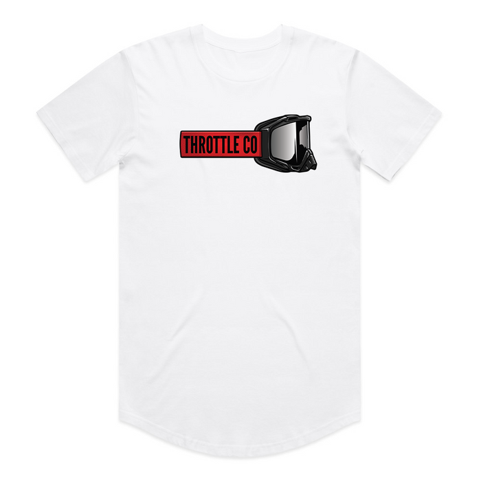 Throttle Co Red Goggles Tee