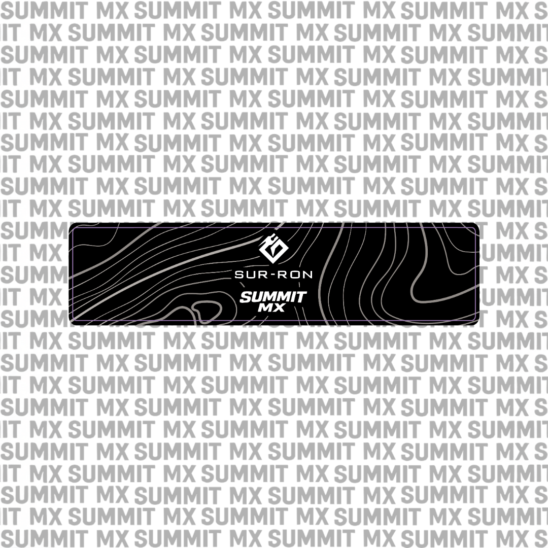 Surron Ultra Bee stock shock decal wave pattern colorway — Summit MX