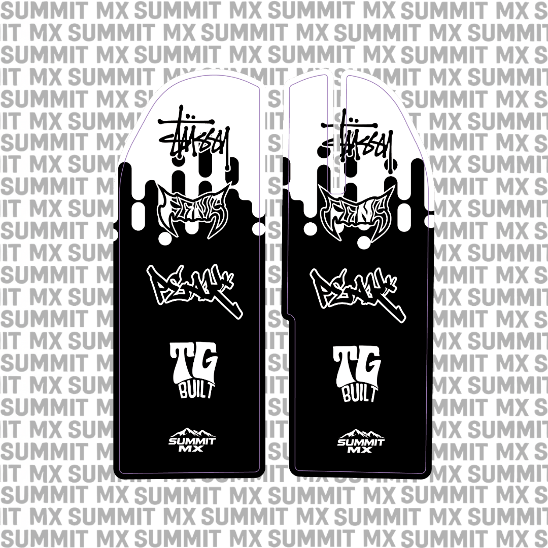 Drip Decal for RTR Fork Guards