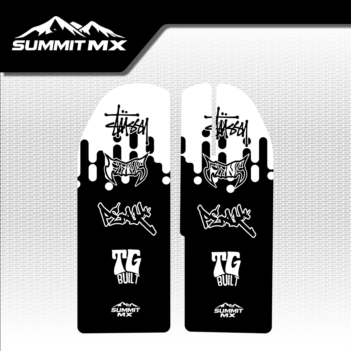 Drip Decal for RTR Fork Guards