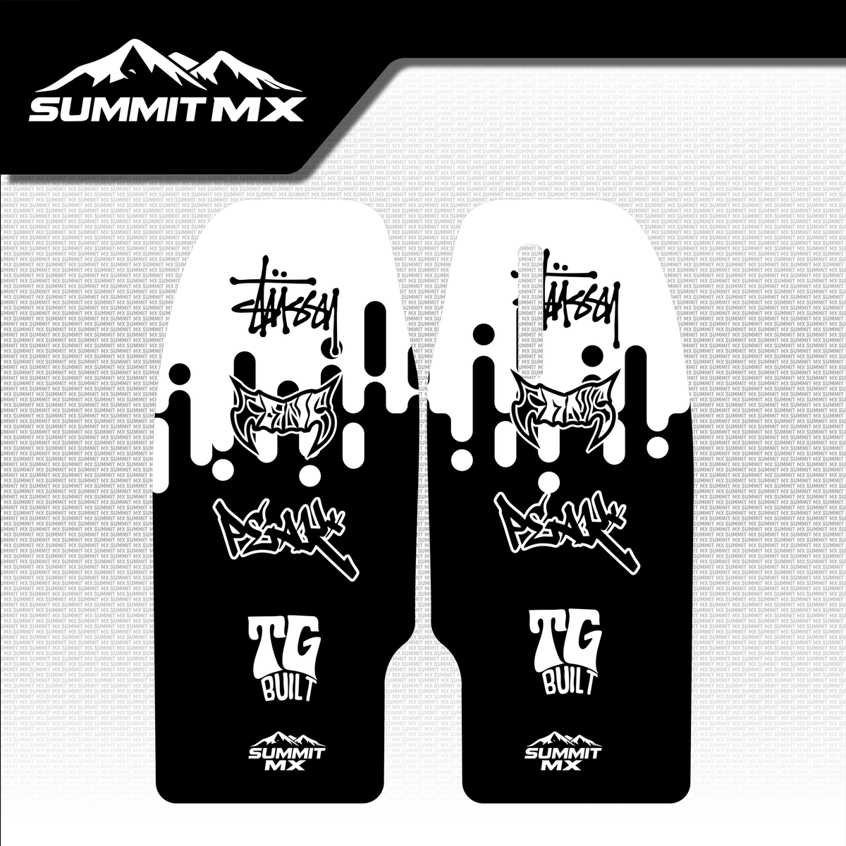 Drip Decal for Yozma IN10 Fork Guards