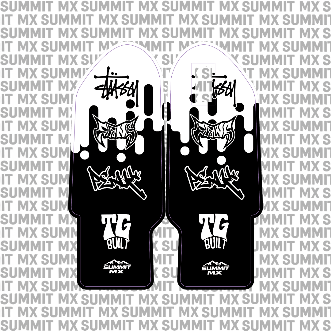 Drip Decal for EXT Ferro Fork Guards