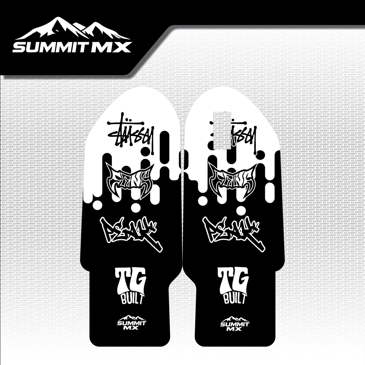 Drip Decal for EXT Ferro Fork Guards