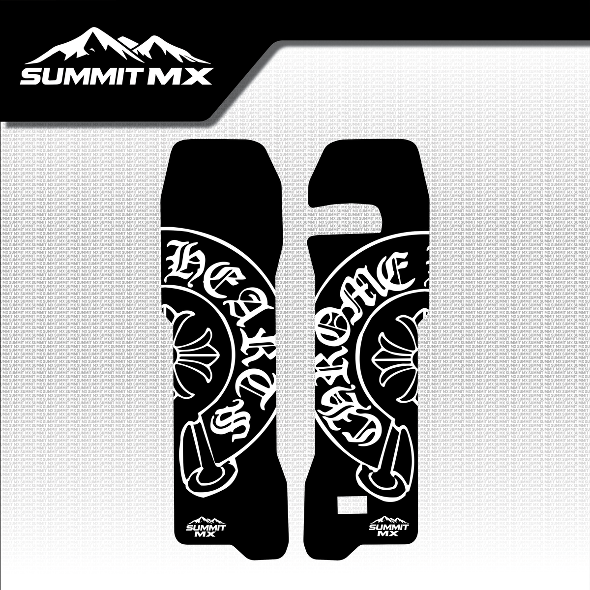 Chrome Hearts Decal for Talaria Komodo Fork Guards