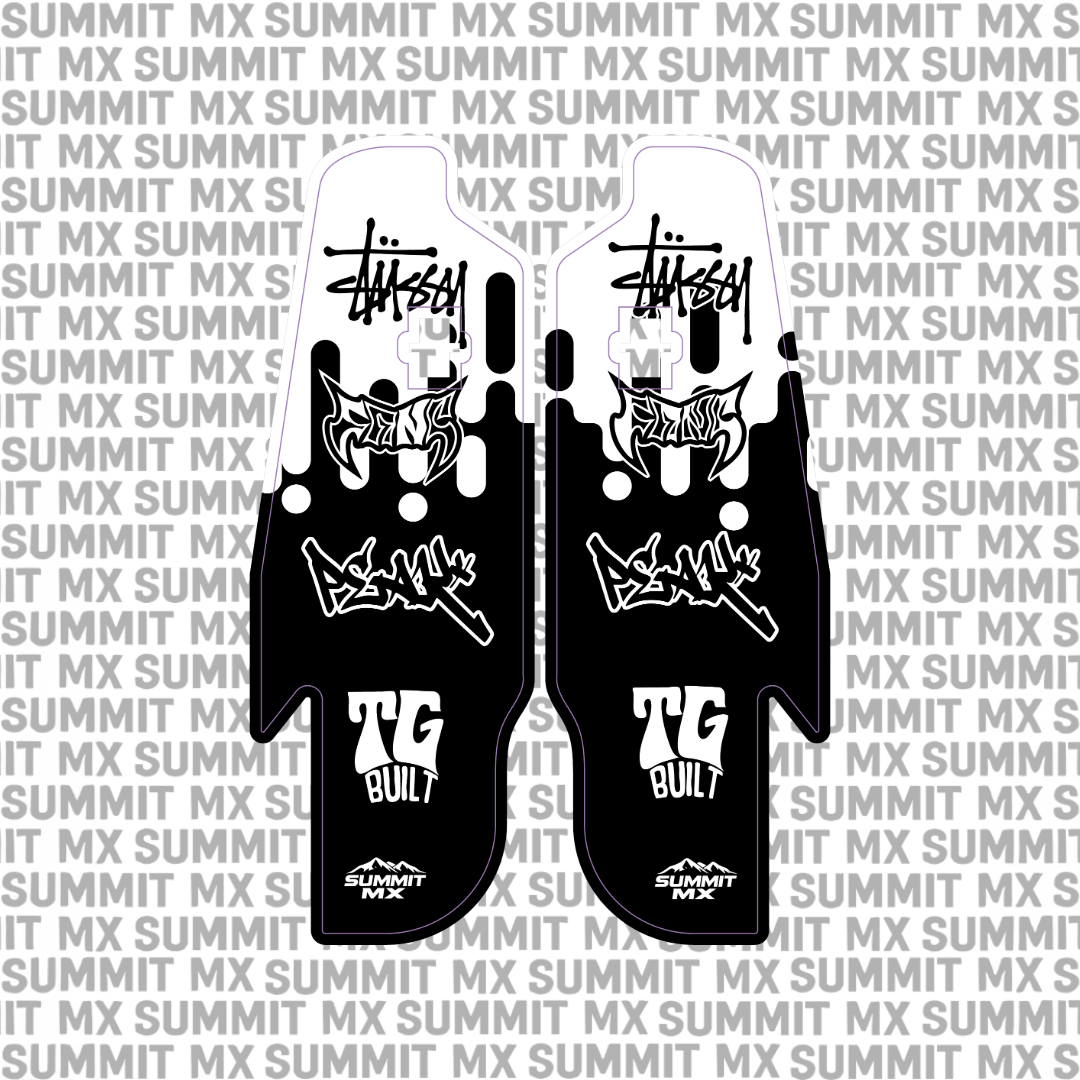 Drip Decal for RFloXa/Fastace Gravitee Fork Guards