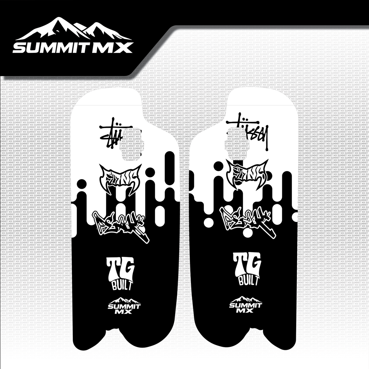Drip Decal for Fastace ALX13RC Fork Guards