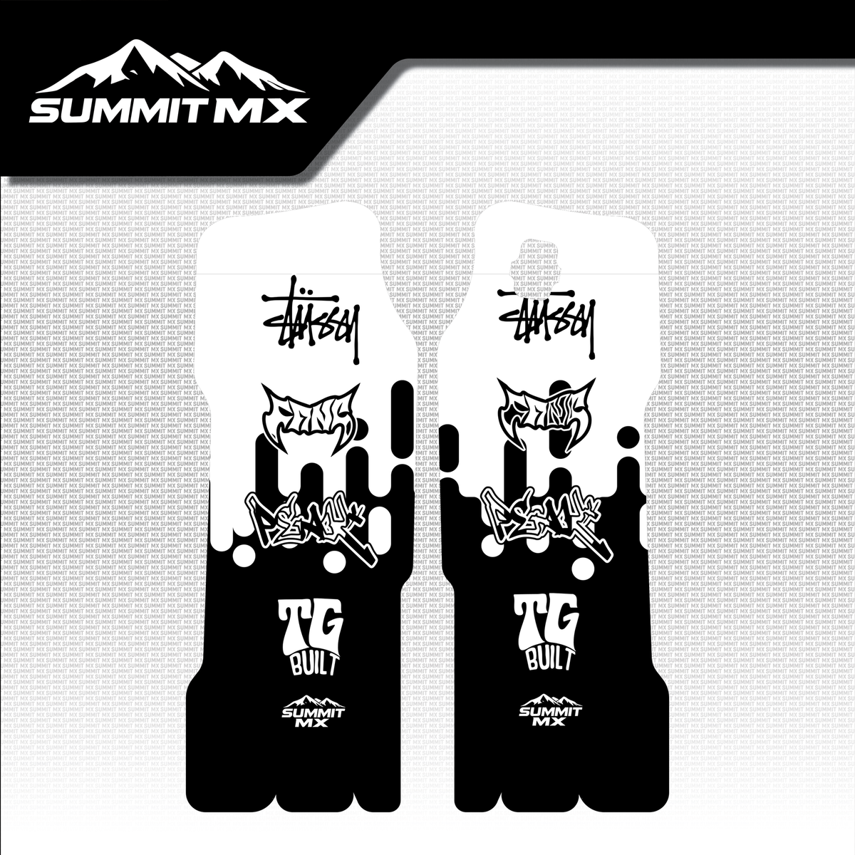 Drip Decal for Surron LBX/KKE (2024 and older) Fork Guards