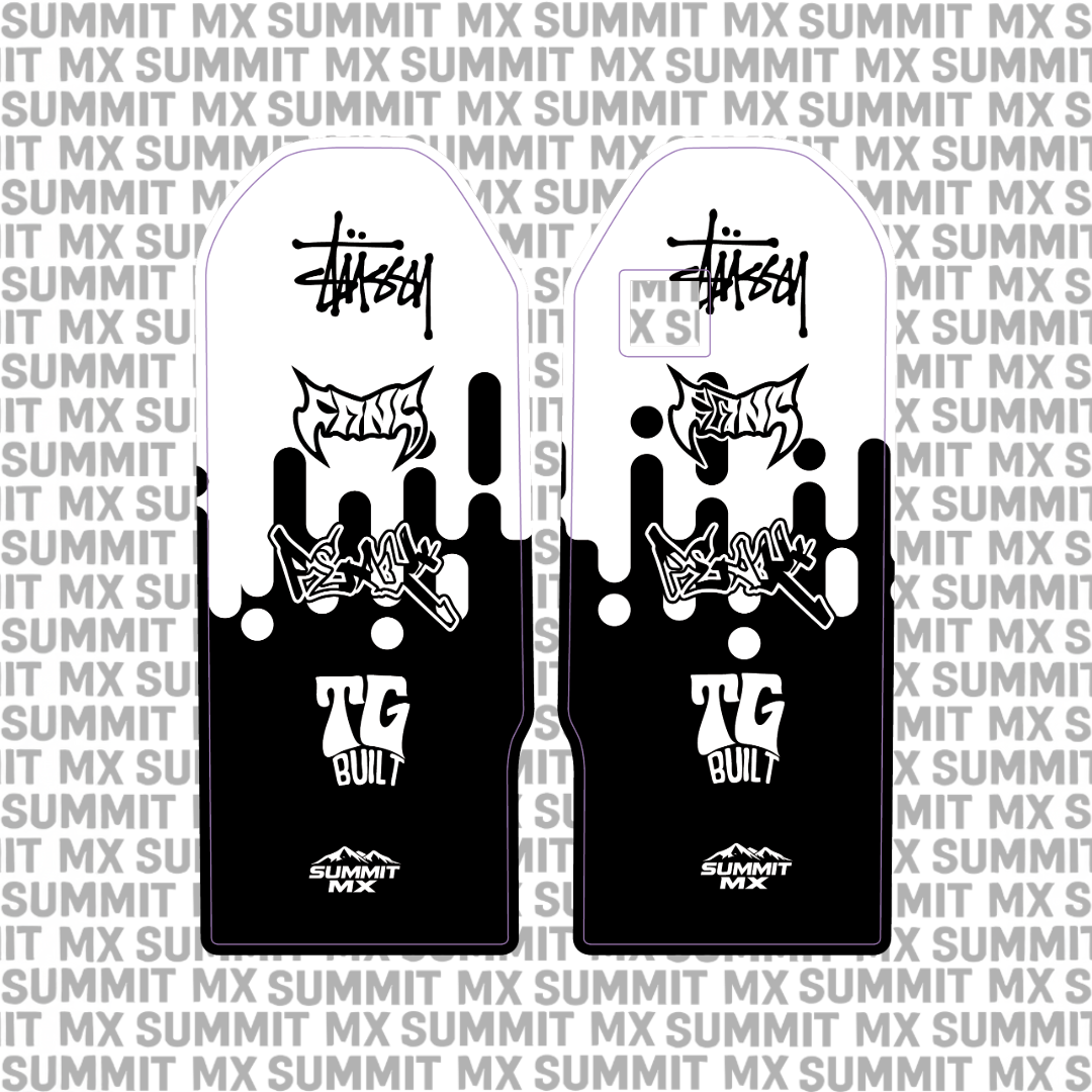 Drip Decal for Talaria OEM/Sting Fork Guards