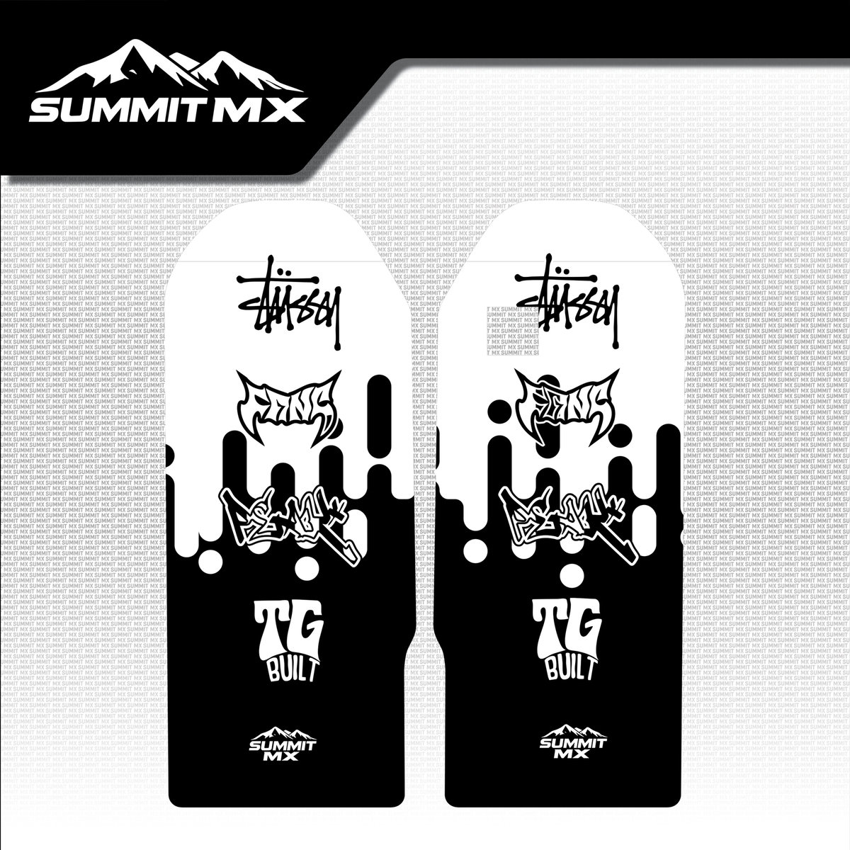 Drip Decal for Talaria OEM/Sting Fork Guards