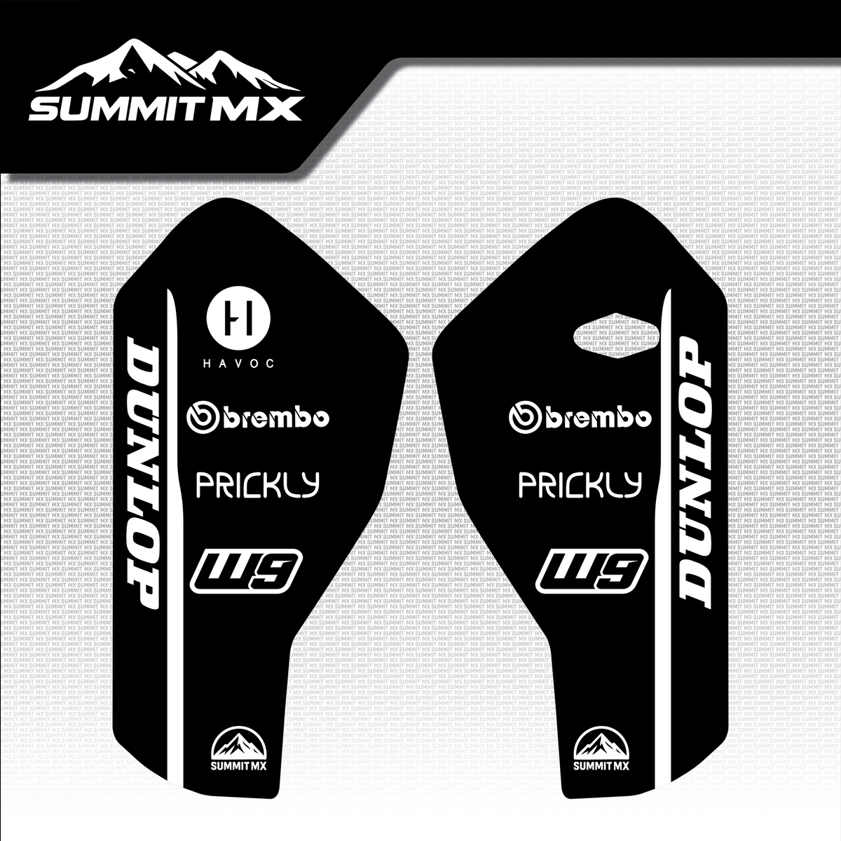Stark Varg Fork Guard Decal, view 3