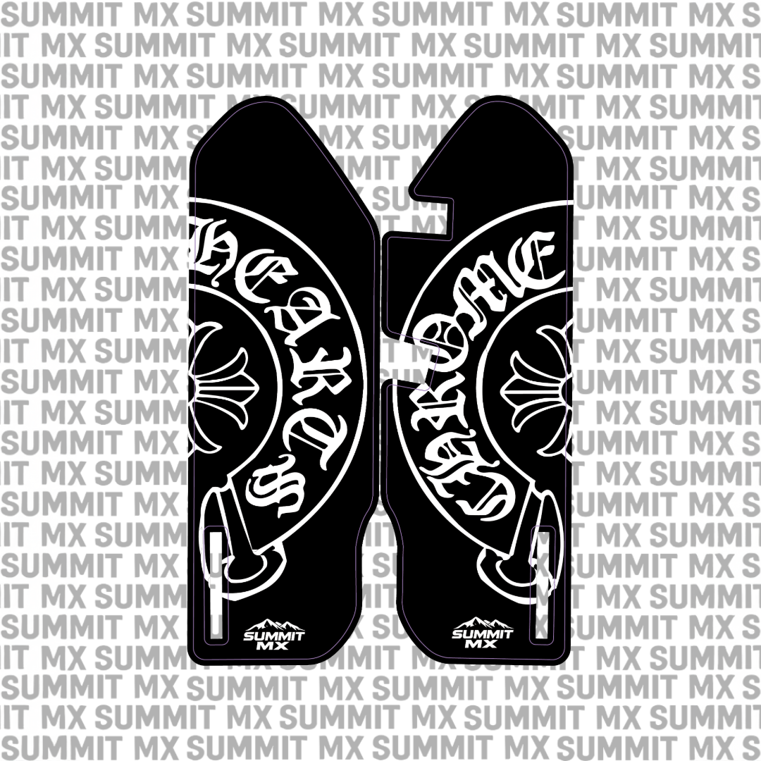 Chrome Hearts Decal for Eride Pro 3.0/SR Fork Guards