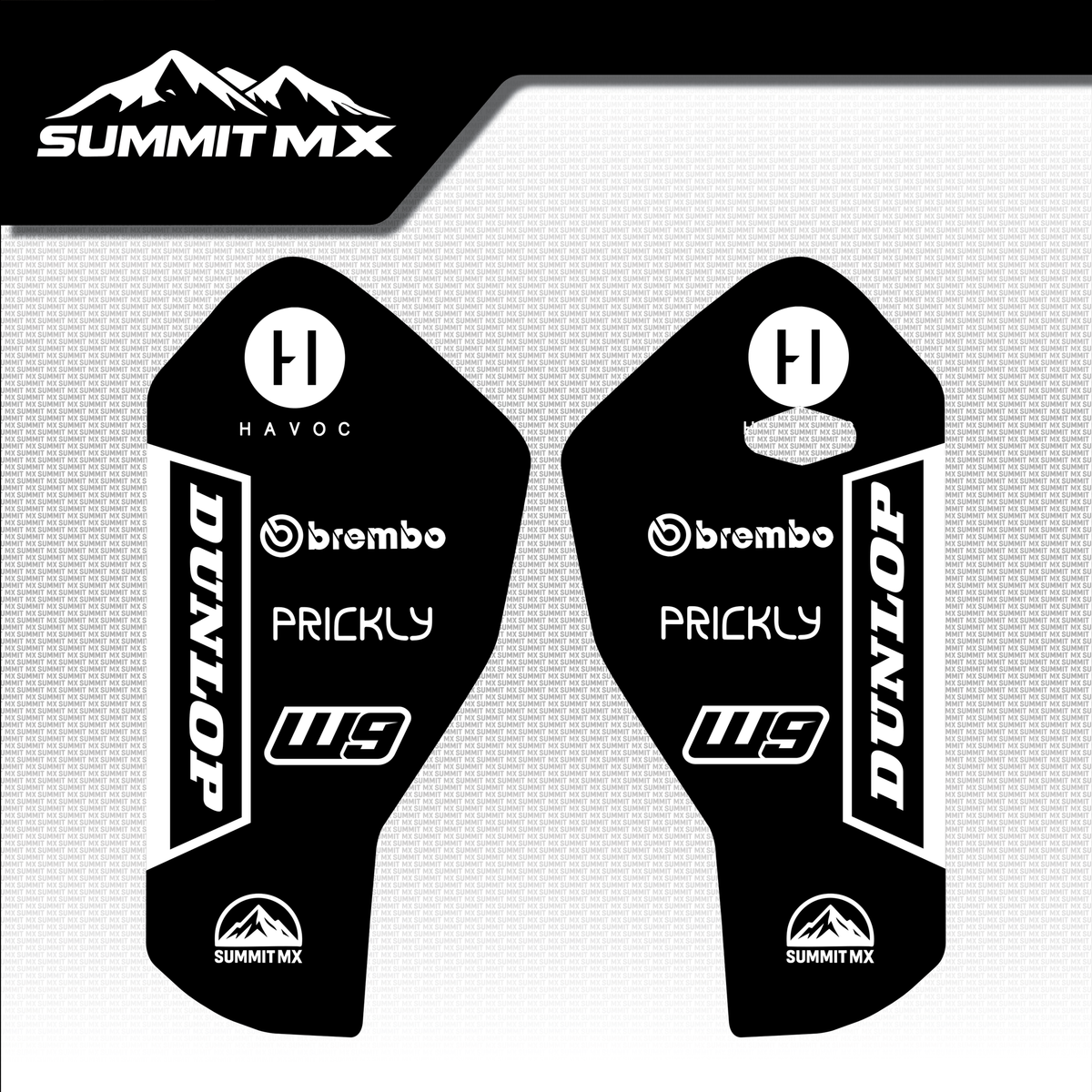 Stark Varg Fork Guard Decal, view 4