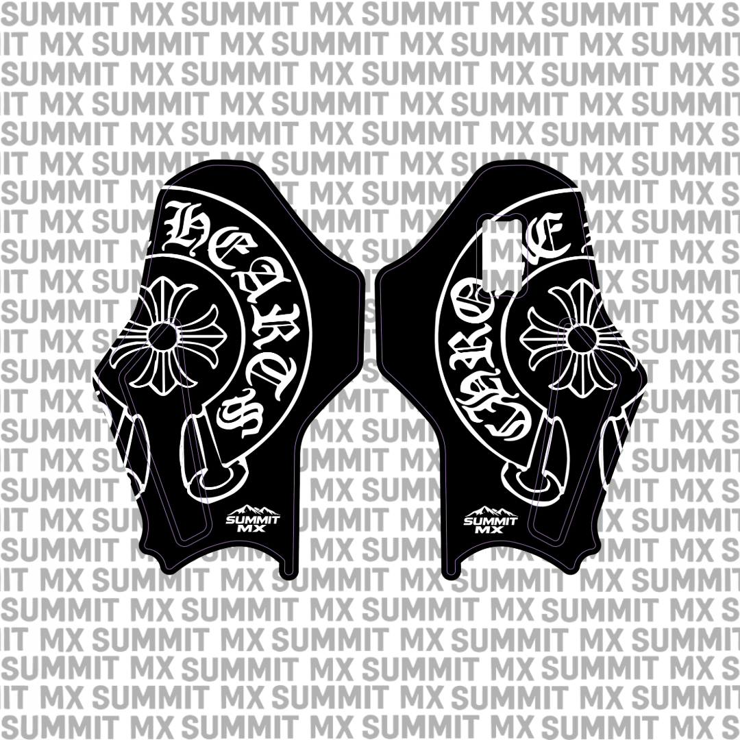 Chrome Hearts Decal for Hyper Bee Fork Guards