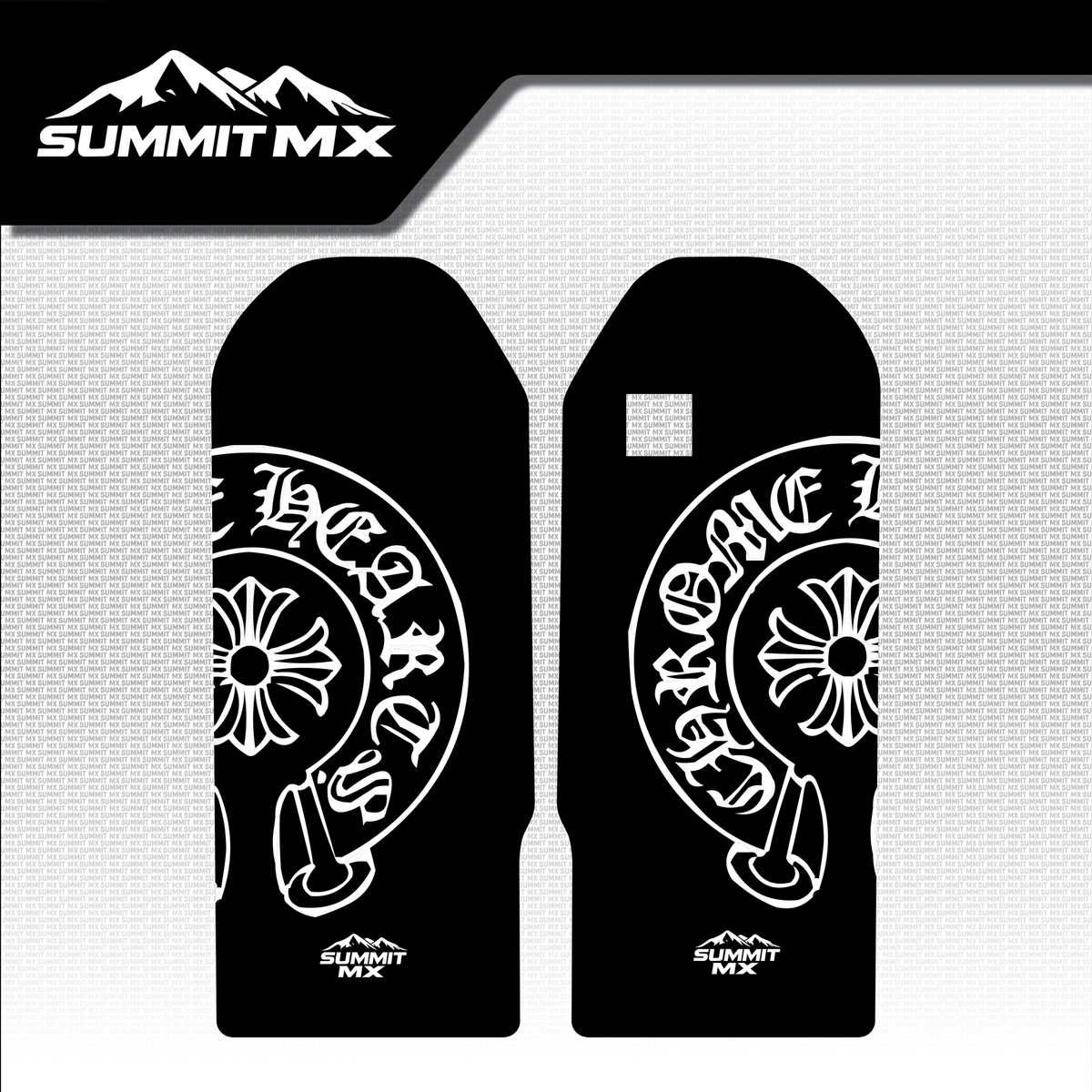 Chrome Hearts Decal for Talaria OEM/Sting Fork Guards