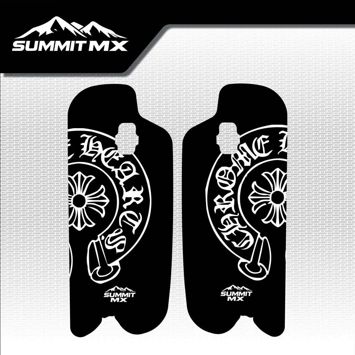 Chrome Hearts Decal for Fastace ALX13RC Fork Guards