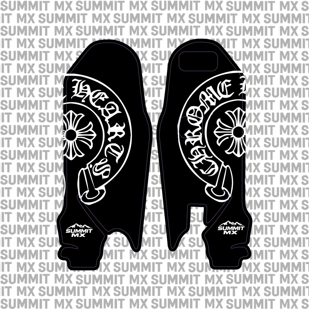 Chrome Hearts Decal for Ultra Bee Fork Guards