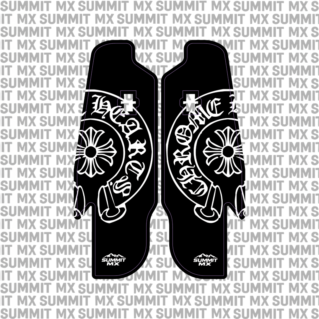 Chrome Hearts Decal for RFloXa/Fastace Gravitee Fork Guards