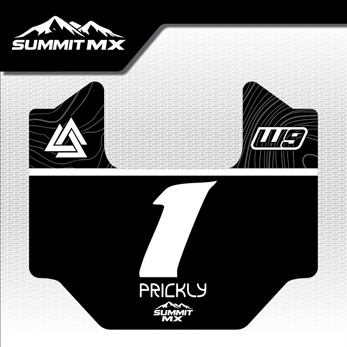Ridgeline Decal for Juiced Number Plate