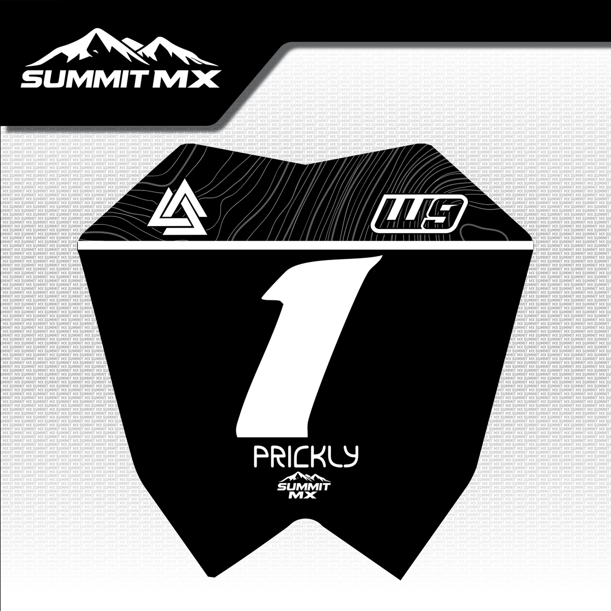 Ridgeline Decal for RTR Number Plate
