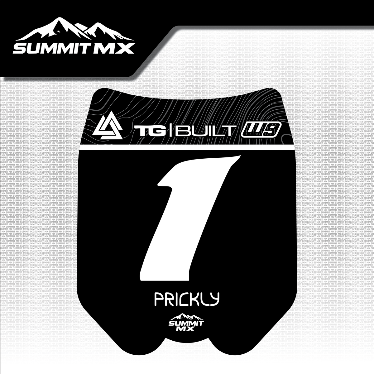 Ridgeline Decal for Talaria OEM Number Plate