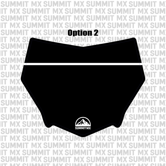 Customizable Motocutz Number Plate Decal