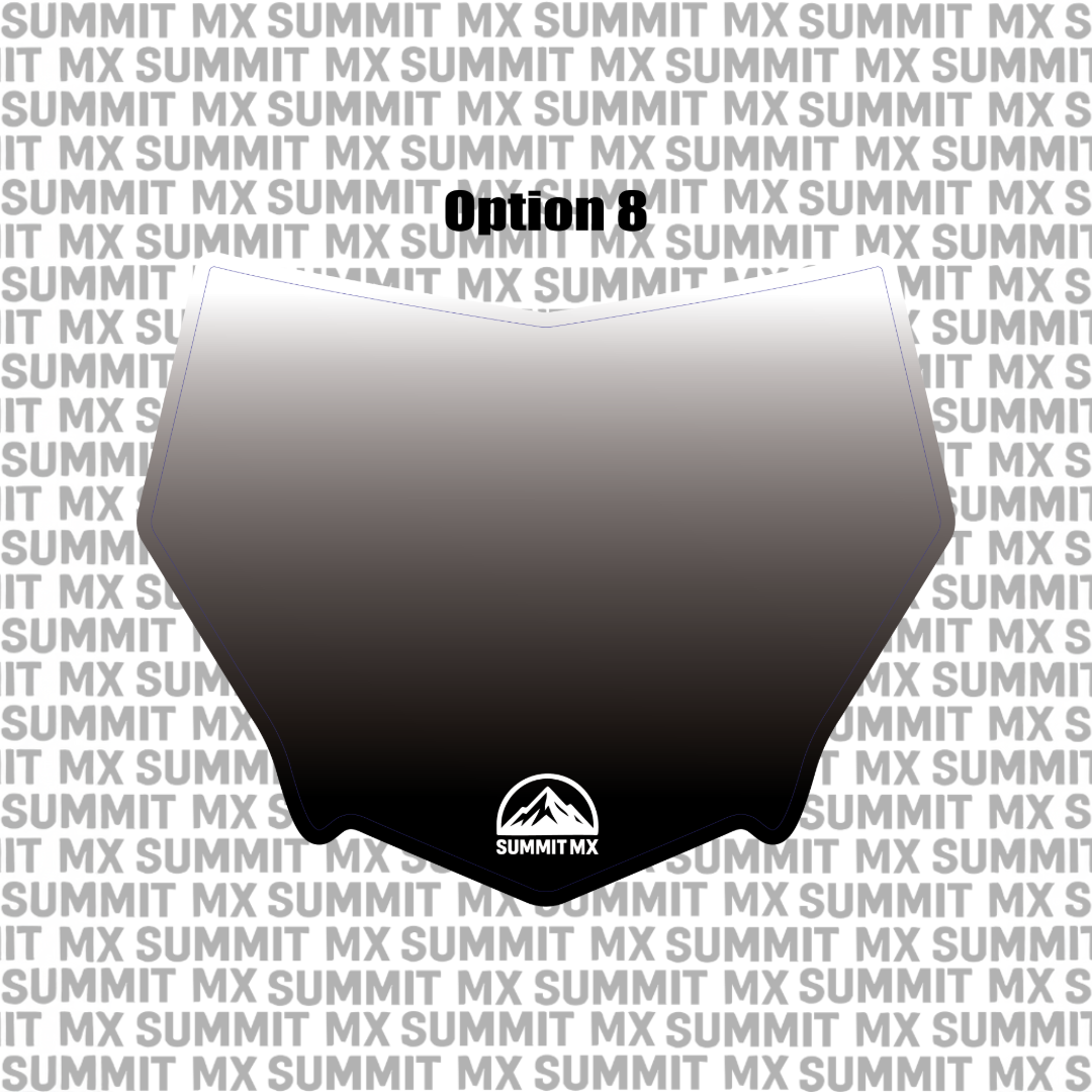 Customizable Motocutz Number Plate Decal