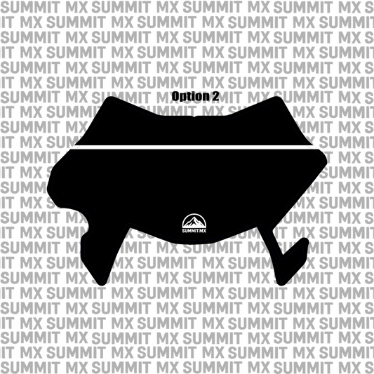 Customizable Ultrabee Number Plate Decal