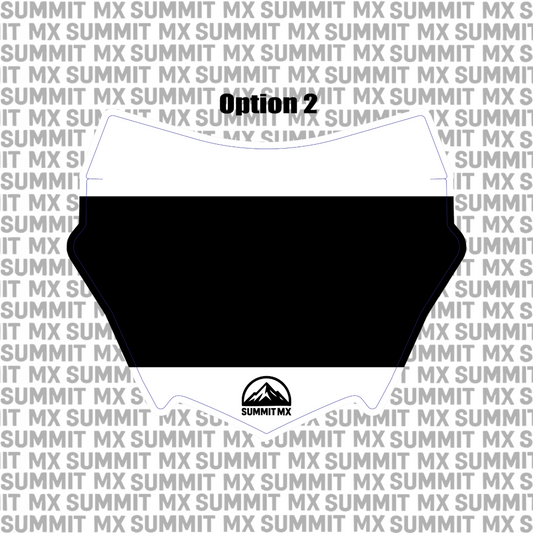 Customizable Modded Moto Co Number Plate Decal