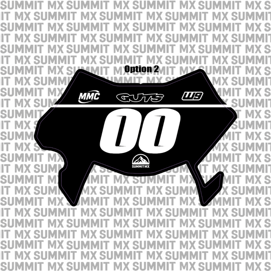 Pre-Designed Ultrabee Number Plate Decal