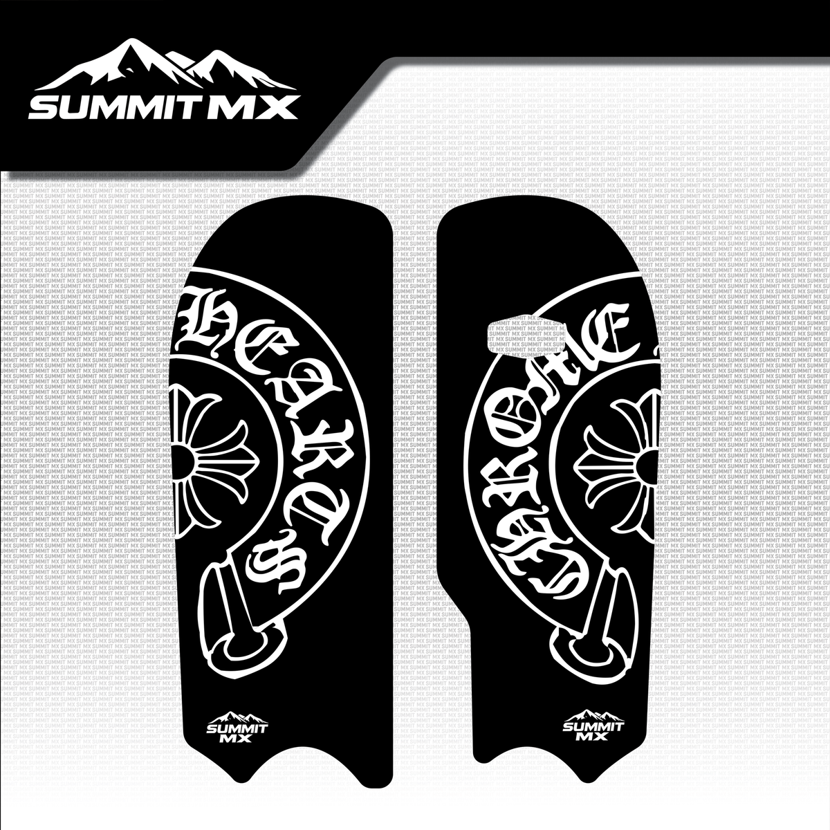 Chrome Hearts Decal for Tech Fork Guards