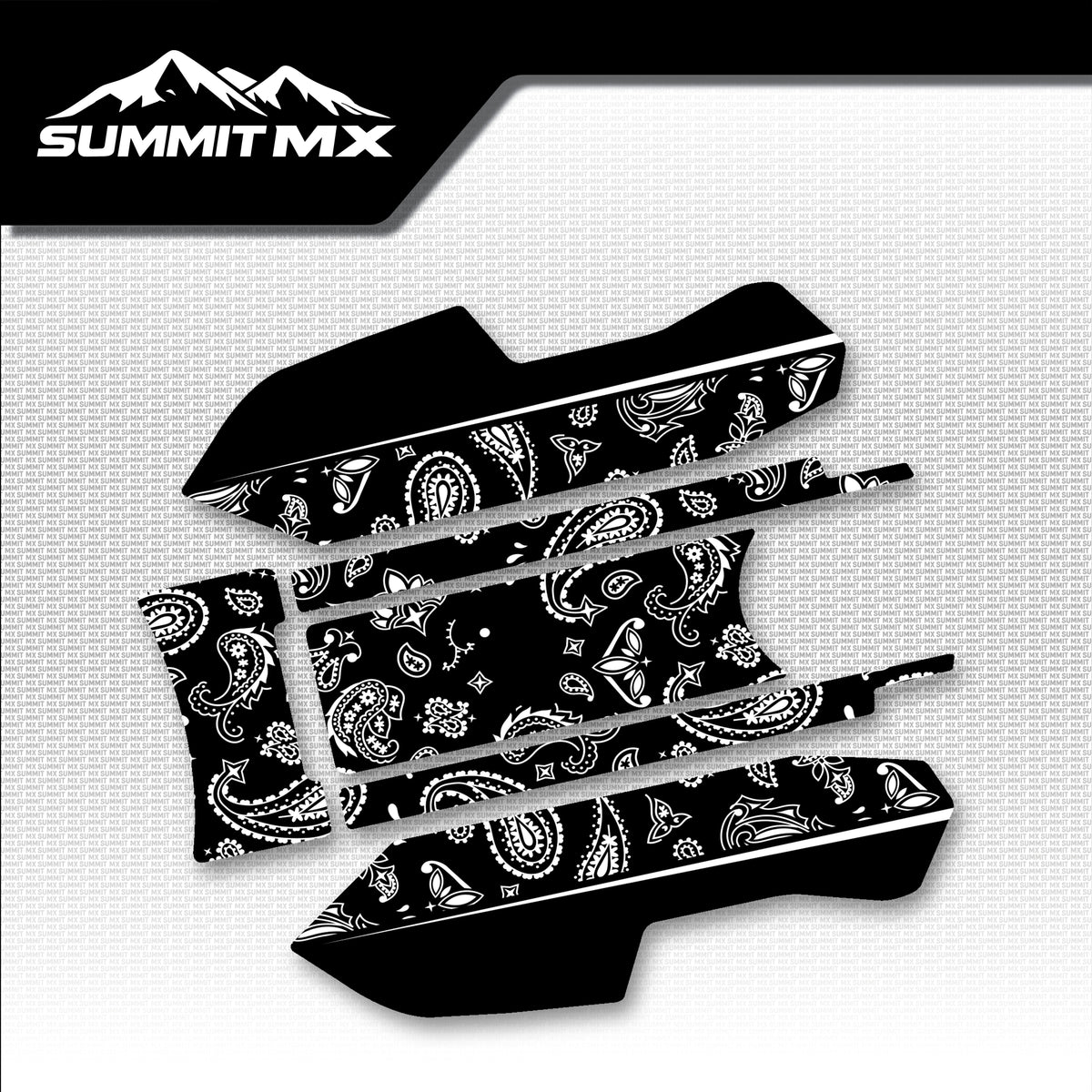 Chrome Hearts Decal for E-Ride Pro Battery Lid