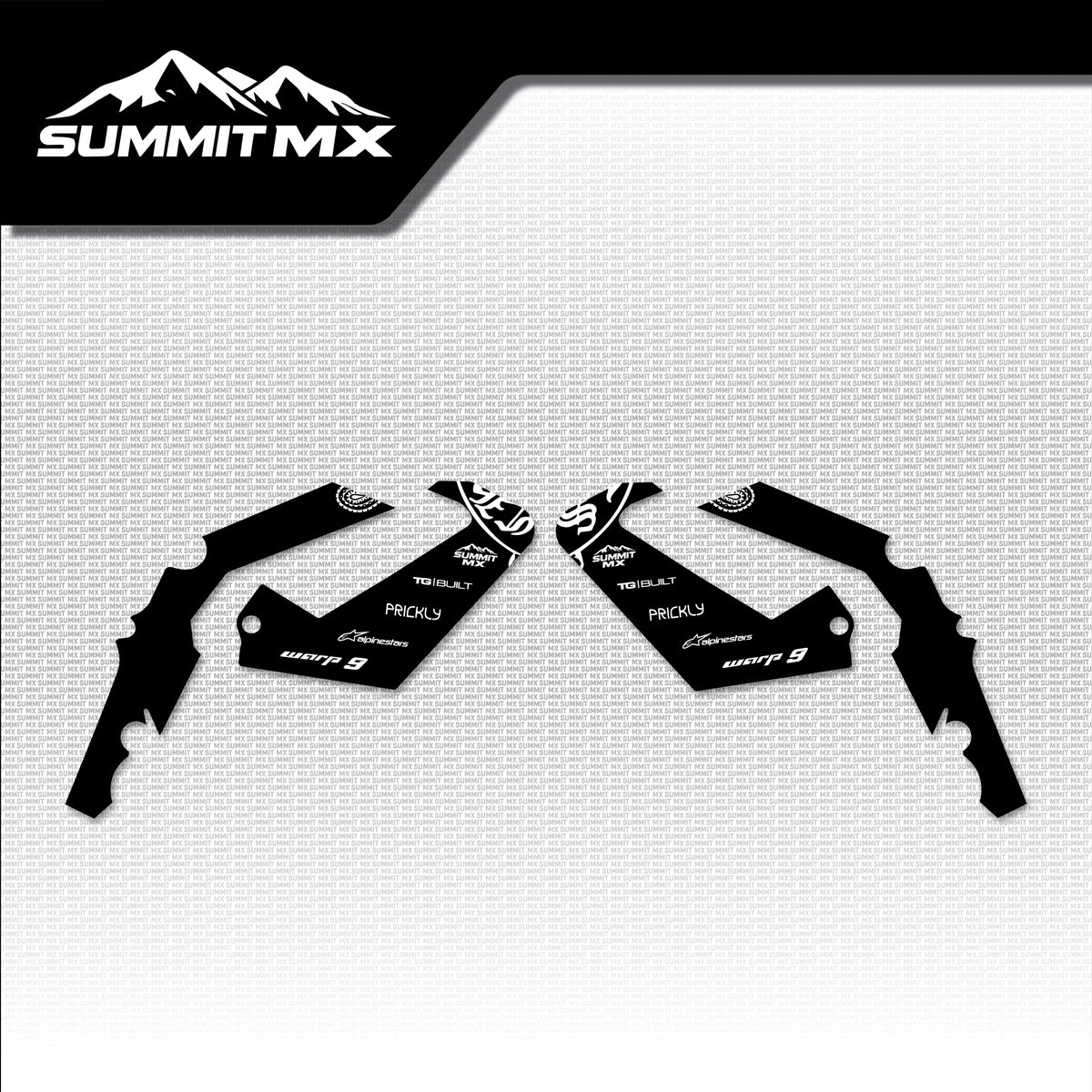 Chrome Hearts Decal for RFN Warrior Pro SX-E15 Frame