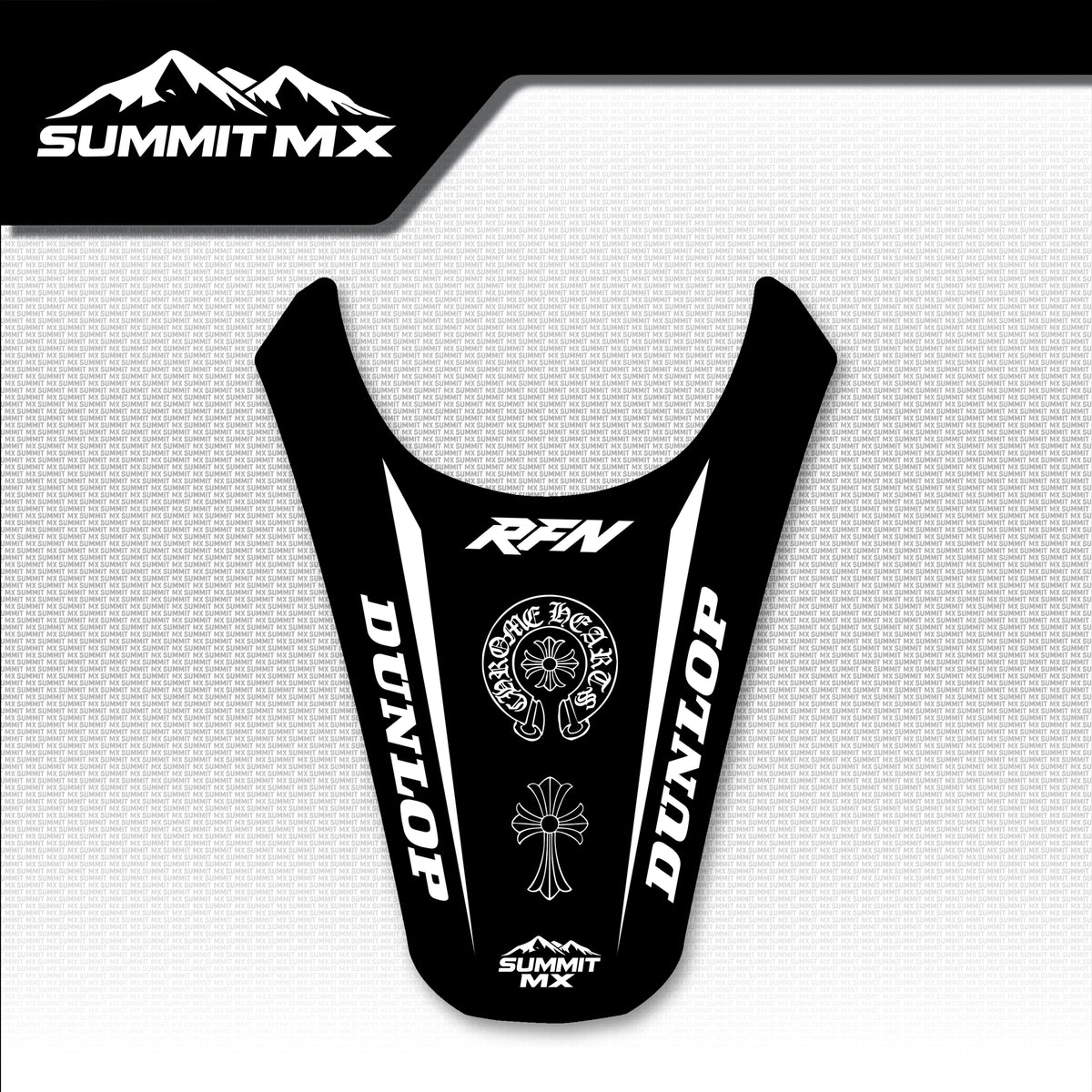 Chrome Hearts Decal for RFN Warrior Pro SX-E15 Rear Fender