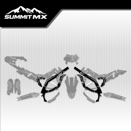 Chrome Hearts Decal for Ultra Bee Frame placement on the full kit