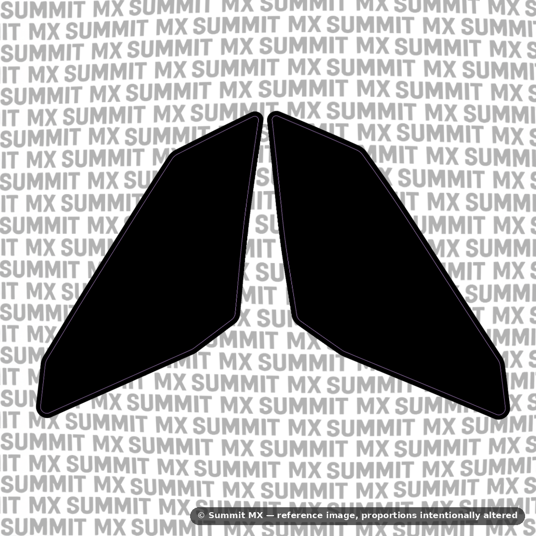 Eride Pro standard black battery decal design — Summit MX