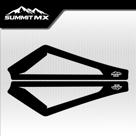 Eride Pro minimal black swing arm decal design — Summit MX