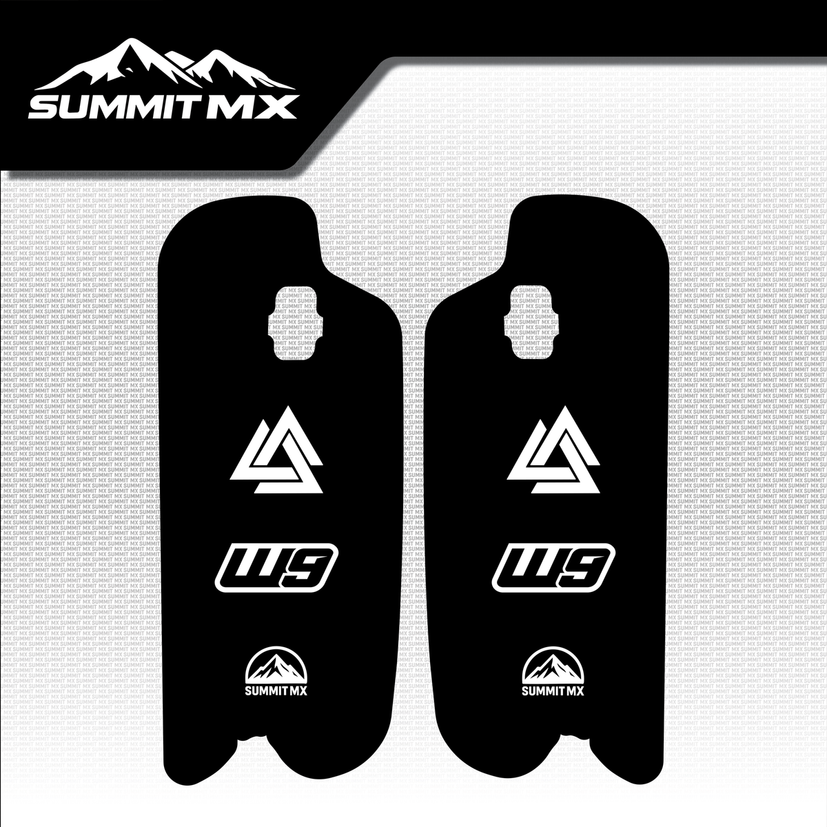 Fastace ALX13RC fork guard decal design option 2 — Summit MX