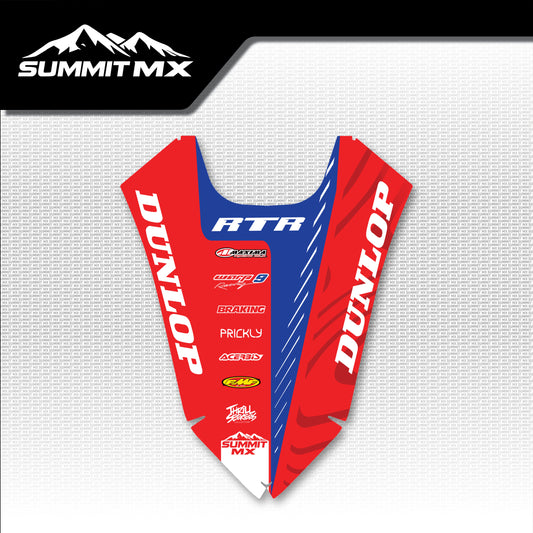 Honda Inspired ETM RTR Rear Fender Decal