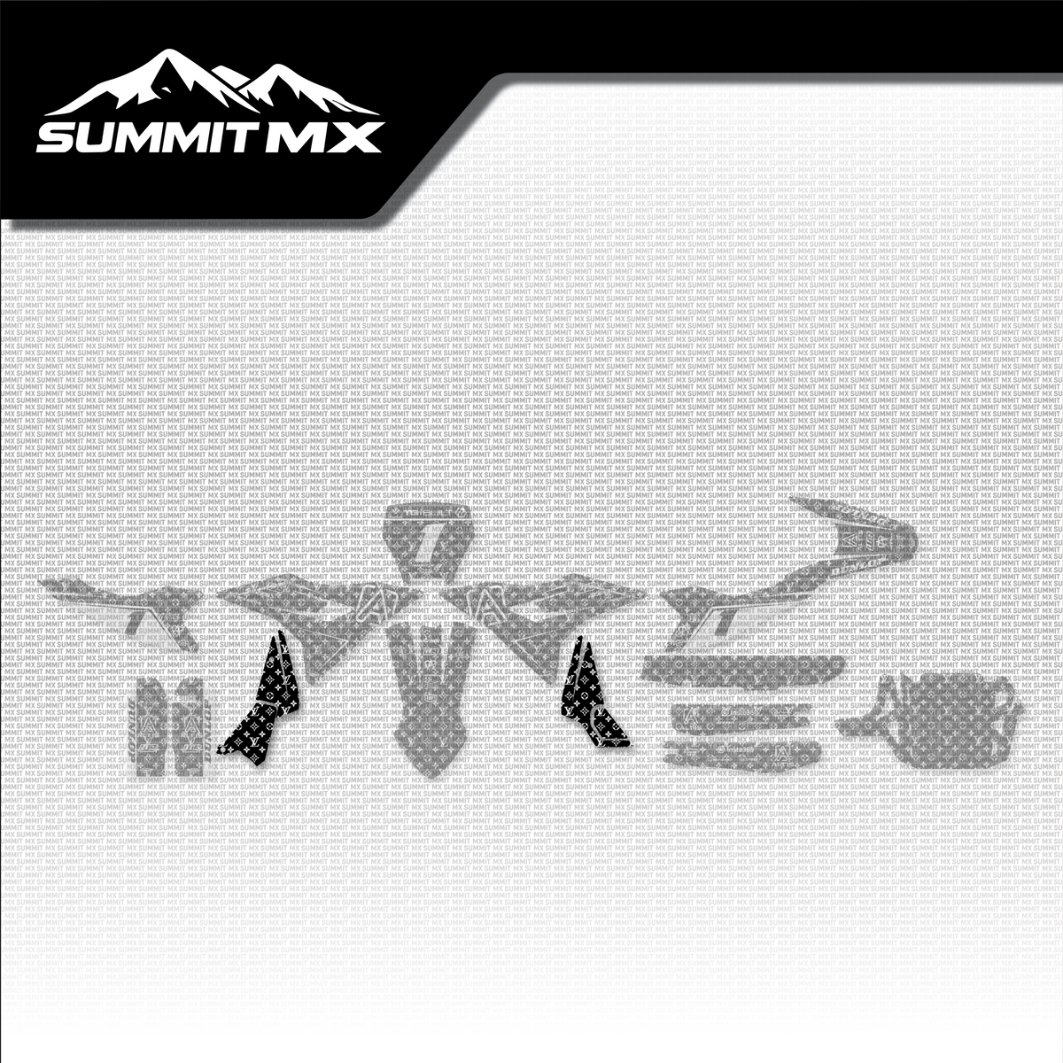 LV Decal for Altis Delta Lower Shrouds placement on the full kit