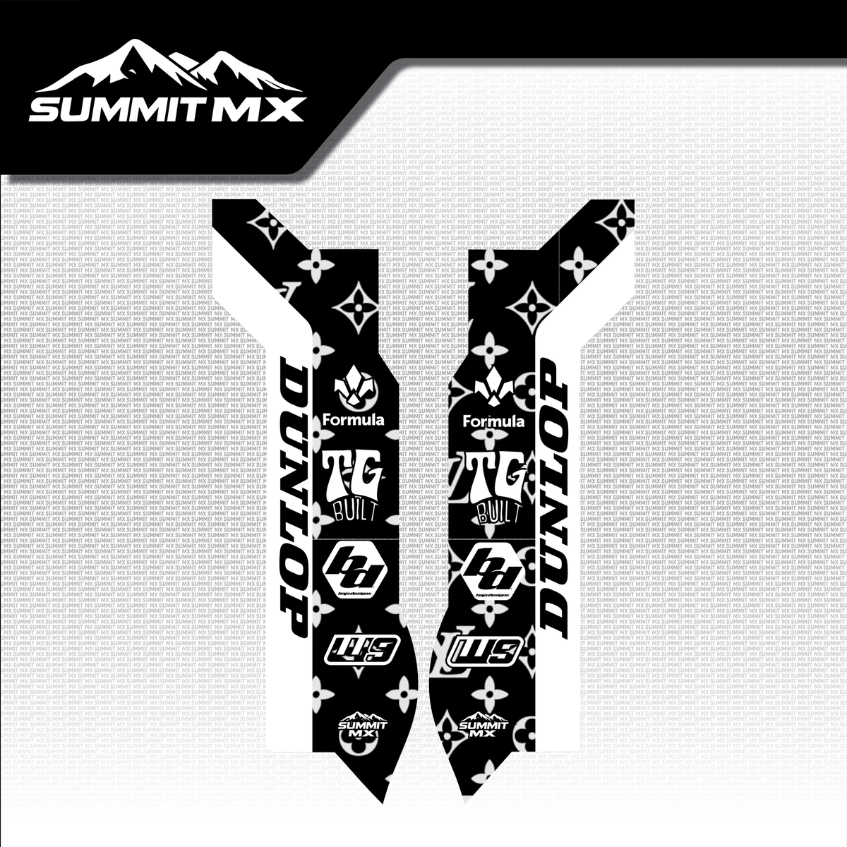LV Decal for Eride Pro 1.0/2.0 Fork Guards