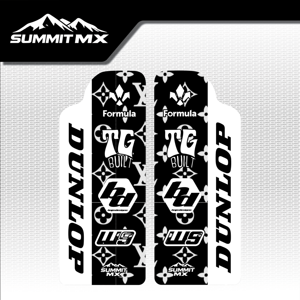 LV Decal for Sirris F43 Fork Guards