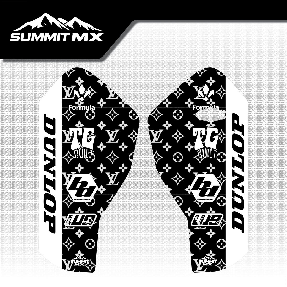 LV Decal for Stark Varg Fork Guards