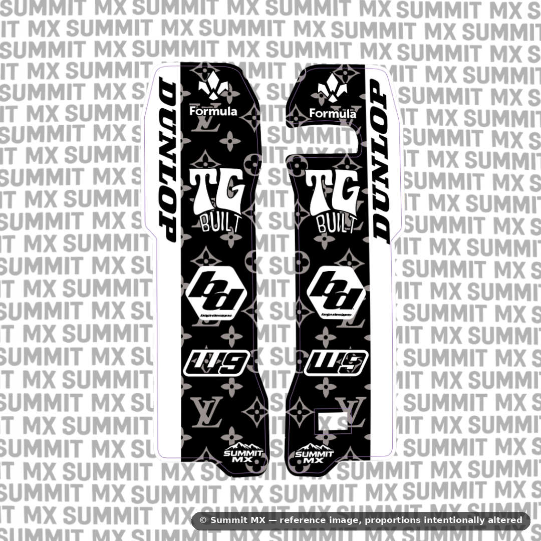 LV Decal for Talaria Komodo Fork Guards